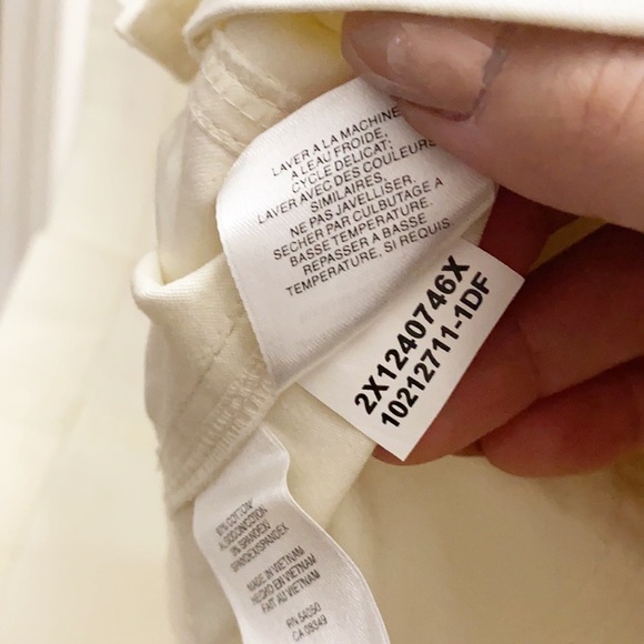 Jones New York Button Front Vanilla Jacket - Picture 11 of 11